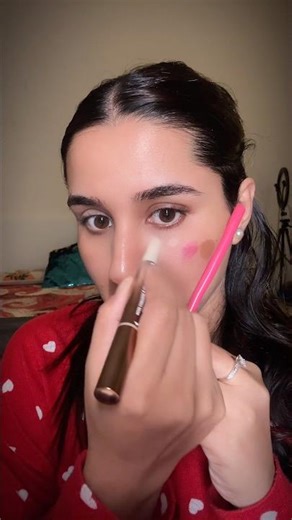 Easy Makeup Trick For Rosy Cheeks