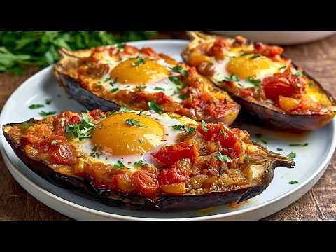 Summer Dinner With Just 2 Eggplants! Quick and Easy Recipe You Can't Miss!