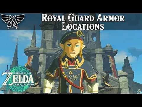 How to Get the Full Royal Guard Armor Set (All three locations) | Zelda, Tears of the Kingdom Guide
