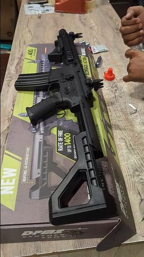 Crosman DPMS SBR Full Auto Rifle #airgun #shortvideo #airsoft #co2airgun #umarexairguns #reels