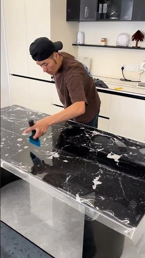 Furniture Film ✨ Perfect Edge Wrap Technique | P146 #diy #vinylwrap #homedecor