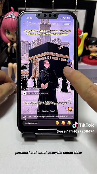 Tutorial Mengedit Foto Mekkah dengan AI Gemini