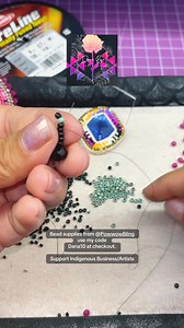 140K views · 3K reactions | Learn some peyote stitch this morning why...