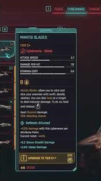 How To Get Mantis Blades in CyberPunk 2077
