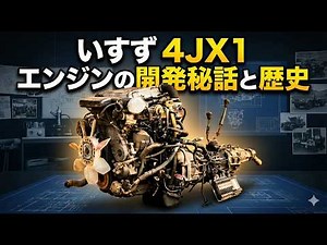 【悲運のエンジン】なぜいすゞ4JX1は"傑作"なのに"欠陥"と呼ばれたのか？