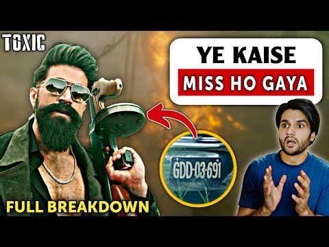 TOXIC Glimpse Breakdown: 1987 Timeline Secret Revealed! 😱 | Yash is Back as Raya | Filmi Prem