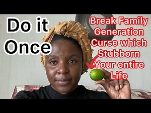 How to Break A Family Generational Curse which stubborn your Life (spiritual guide with cute flora)