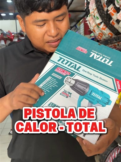 🔥🛠️ PISTOLA DE CALOR – TOTAL Potencia y control para trabajos de termoencogido, pintura y más. 💪✨ Resistente, práctica y lista para el uso profesional o en casa. 😎🔥 #HERRAMIENTAS #FERRETERIA #LCB #pucallpaperú🌴🦜🐍🐢🦥 #PISTOLADECALOR #TOTAL #TALLER #REPUESTOS