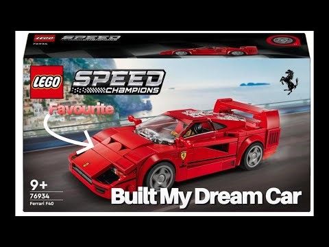 FERRARI F 40 LEGO SPEED CHAMPIONS