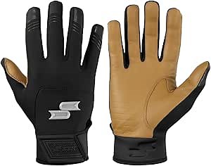 SSK X1 Color Rush Adult Baseball Batting Gloves - Durable Cabretta Leather Palm - 11 Colorways