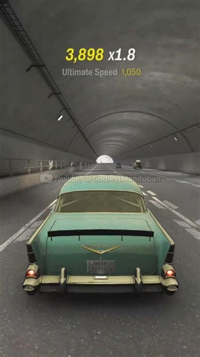 1957 #chevrolet #belair 228 mph #forzahorizon6 (tune 230.2) #topspeed #usa #gaming #gamingshorts#fh6