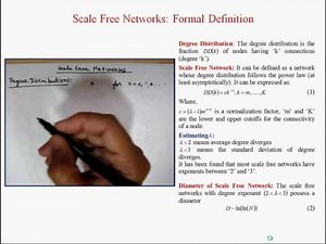 Scale free Networks and Small world Networks