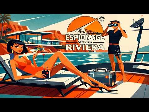 60's COCKTAIL LOUNGE SPY JAZZ | ESPIONAGE ON THE RIVIERA