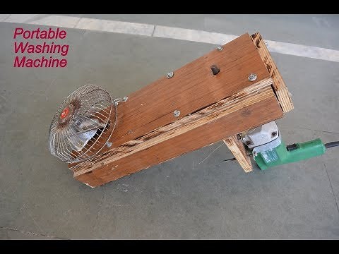 How to Make Portable Washing Machine