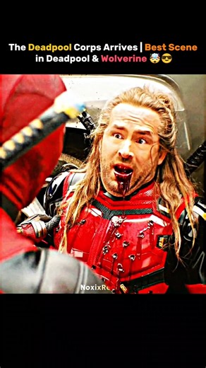 The Deadpool Corps Arrives | Best Scene in Deadpool & Wolverine 🤯😎 #shoets #viral
