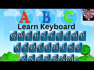💻 Learn the ABC on the Computer Keyboard | Fun Alphabet Typing for Kids