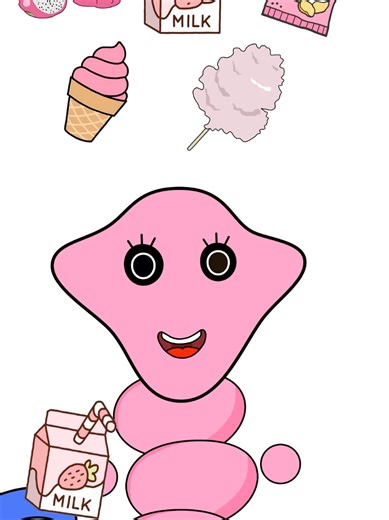 PINK Food Mukbang: Hungry Mom in Roblox Slap Tower