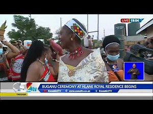 Buganu Ceremony at Hlane Royal Residence Begins