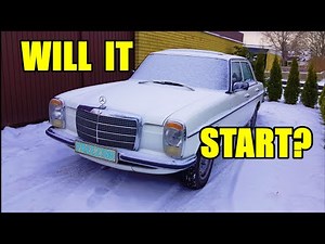 #37 Mercedes 200 W115 1975 Cold Start. Will it start?