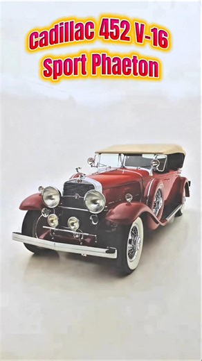 The Majestic 1930 Cadillac 452 V-16 Sport Phaeton: A Symphony on Wheels