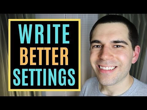 3 Tips for Writing Better Settings