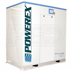 Powerex SEH30074HP SEH 30-HP Hexaplex High Pressure Oil-Less Enclosed Scroll Air Compressor 460V 3-Phase 145 PSI