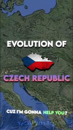 Evolution Of Czech Republic #edit #evolution #geography #history #mapping #czech #czechrepublic