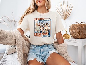 Heroes Get Remembered Legends Never Die Shirt Sandlot Tee Retro Baseball Boys Shirt Nostalgic Baseball Gift Vintage Baseball Fan Tee - Etsy