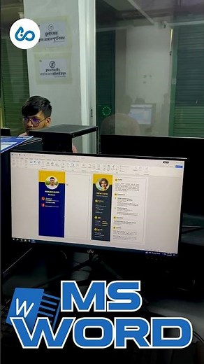 📘 Student Live Classes – MS Word CV Design Project ! | Beginner Tutorial | Similar IT
