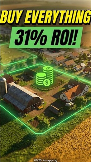 31% Return on EVERY Purchase | FS25 Carpathian Map! #fs25 #mapping