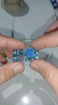 module step up DC to DC MT3608 #module #stepbystep #stepup #money #diyprojects #diy #diyideas