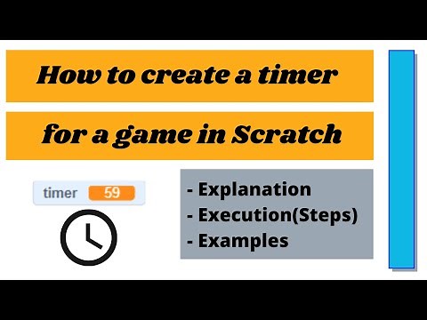Creating a timer in Scratch | Using variables in Scratch