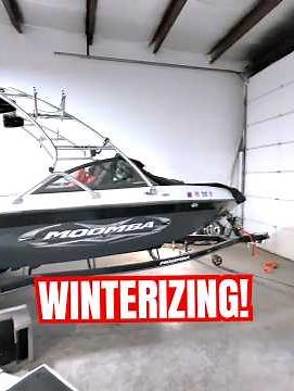 POV Winterizing A Inboard Engine! (Moomba)