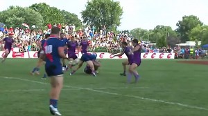 13K views · 166 reactions | Next season we can expect A LOT of big hits. Here's one from this season's top try scorer, Spike Davis. | PRO Rugby North America | Facebook
