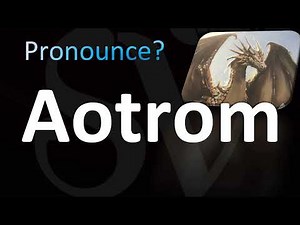 How to Pronounce ''Aotrom'' Correctly! (Fourth Wing)