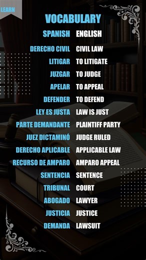 Mastering Legal Spanish: Essential Vocabulary & Phrases for C2 Learners 🔥 | C2