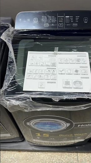 Haier Latest Model 10kg Automatic Washing Machine HWM 100-1678ES8 #trending