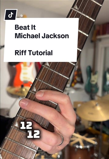 Learn the Classic Beat It Guitar Riff