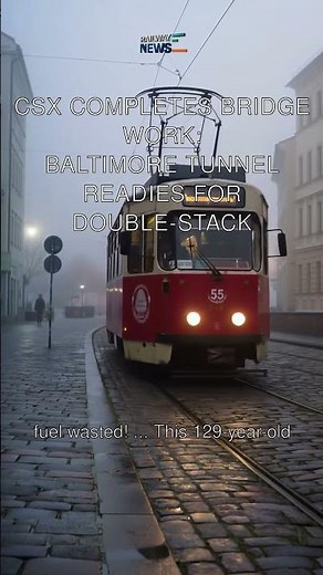 CSX Completes Bridge Work: Baltimore Tunnel Readies for Double-Stack