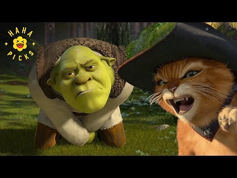Shrek Meets Puss in Boots | Shrek 2