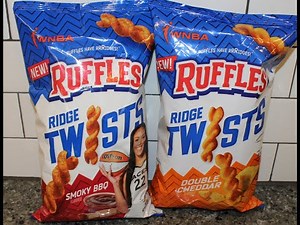 Ruffles Ridge Twists: Smoky BBQ & Double Cheddar Review