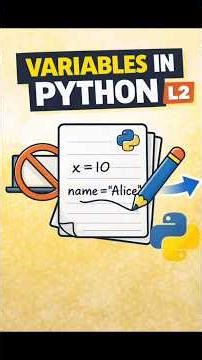 (L - 2a) Variables in python on mobile #python #coding