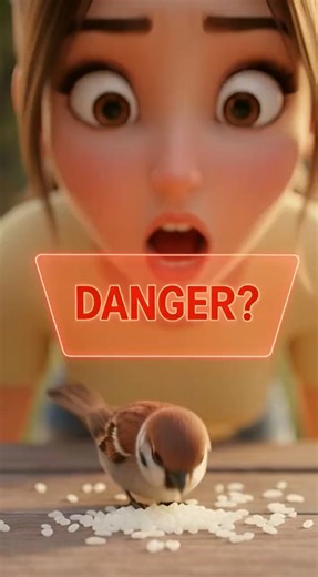 “Do Birds EXPLODE If They Eat Rice?#MythLabAnimation #3DAnimation # #YouTubeShorts