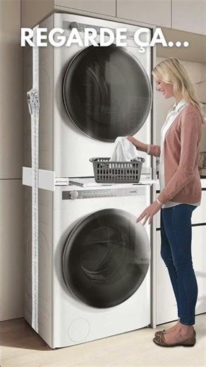 Tu Perds de la Place ? 😳 Cette Étagère Machine à Laver Change Tout ! #amazonfinds #viral #2026