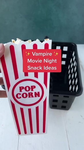 Vampire movie night ideas 🧛 #movienight #moviesnacks #movienightathome #snackideas | Play Party Plan