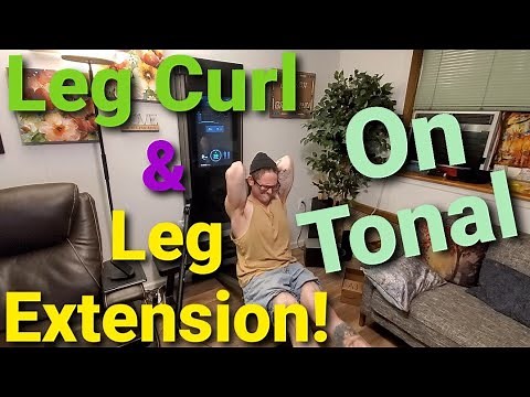 Tonal Gym Review: Successful Leg Curl And Extension!!