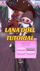 LANA DOLL TUTORIAL - How to sew Lana Doll in the new Brazil map #dresstoimpress #lanadoll #lana #roblox #dtiroblox