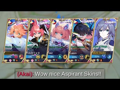 WELCOME NEW ASPIRANTS SKINS!!!