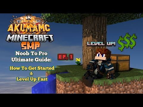 AkumaMC Skyblock Guide | Episode 1: How to Get Started & Level Up Fast! | Part 1 (2024)