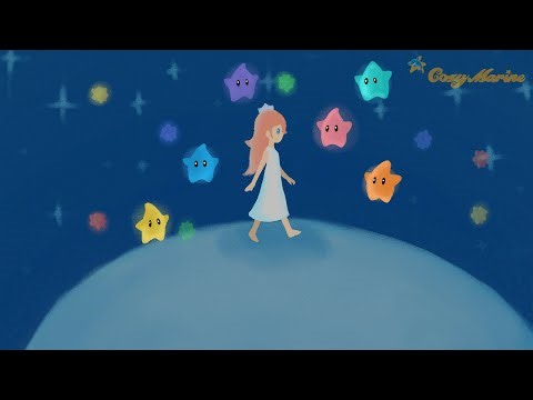 Luma, Super Mario Galaxy Lullaby with Shimmering Space Sounds for Sleep 🪐🌌